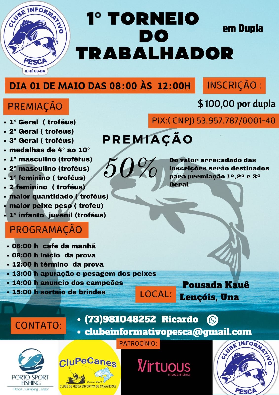 1º Torneio do Trabalhador 2024